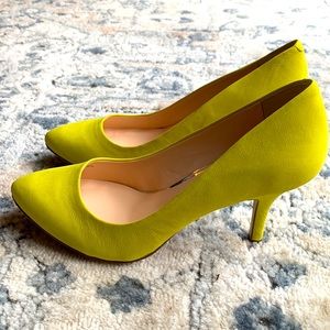 INC Yellow Pumps